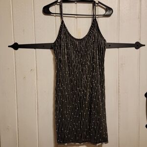 Guess Sparkling Black Mini Dress
